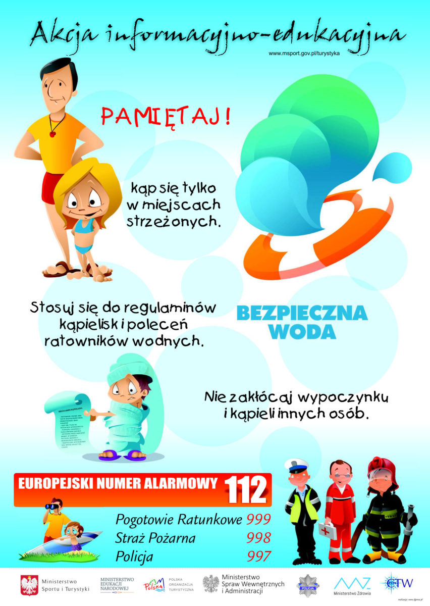 Bezpieczna Woda plakat2019