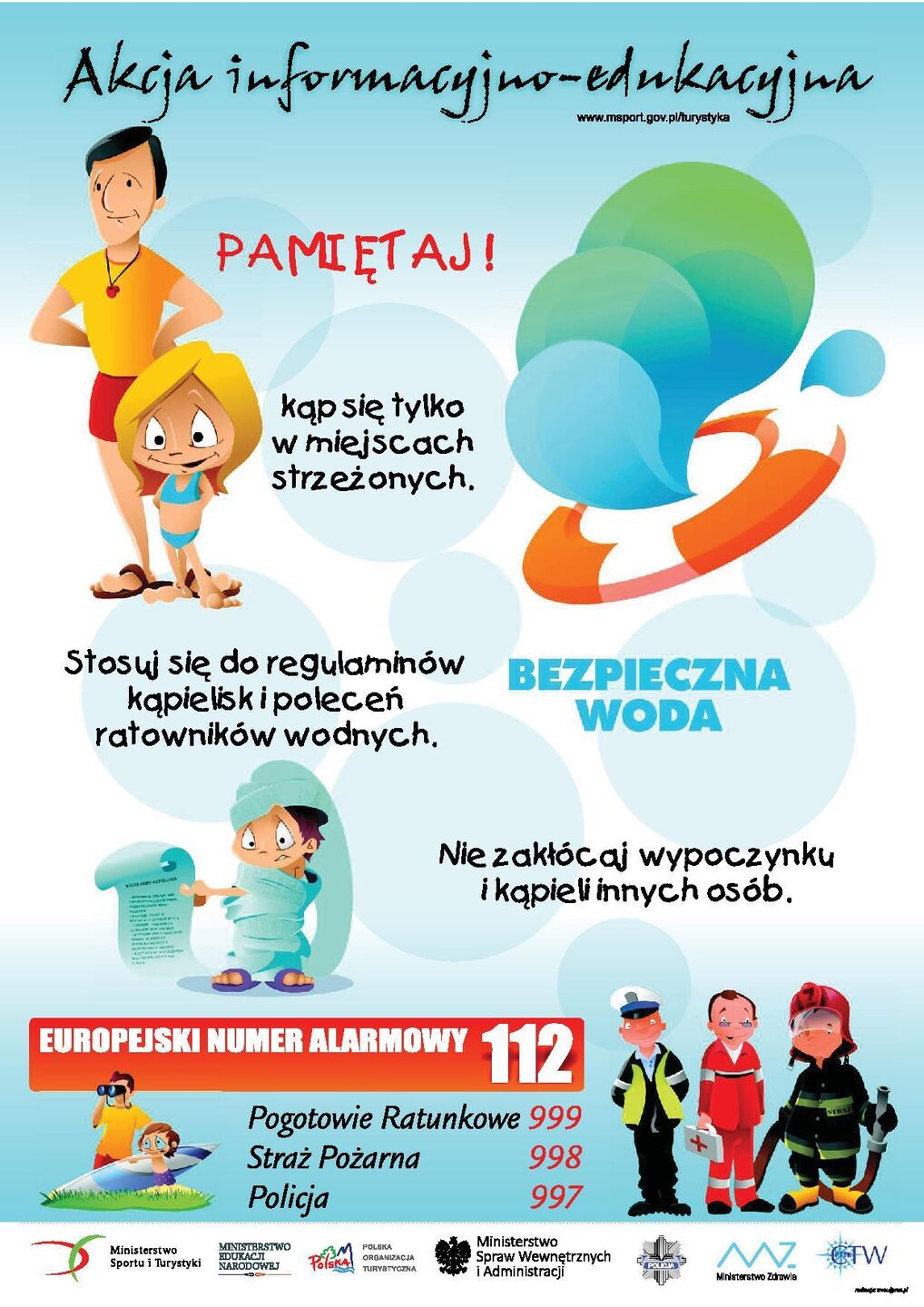 bezpieczna woda plakat2016