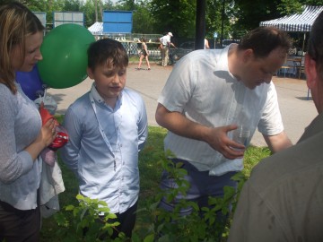 Piknik Rodzinny podczas Festiwalu Nauki, Stanisław Pytliński