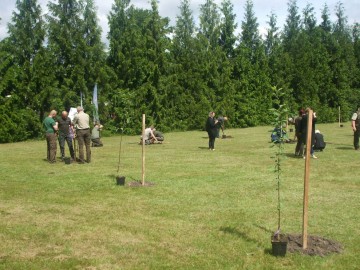 Nowy sad tradycyjny przy siedzibie Nadleśnictwa Skierniewice, <p>S. Pytliński</p>