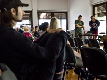 Spotkanie prezentujące PPK w DOJO Stara Wieś., 