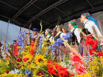 ZPKWŁ na Dożynkach Województwa Łódzkiego w Radomsku., 