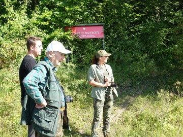 Wizyta prof. R. Olaczka w Przedborskim PK, 