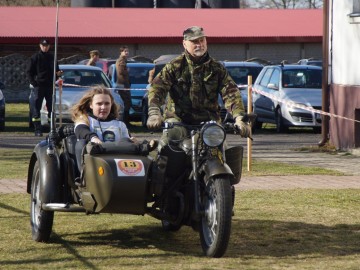 Tropem Wilczym bieg pamięci Żołnierzy Wyklętych w Dobromierzu na terenie PPK., 