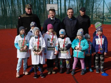 Tropem Wilczym bieg pamięci Żołnierzy Wyklętych w Dobromierzu na terenie PPK., 