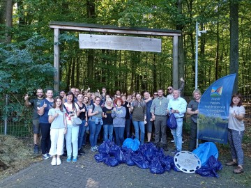 Spotkanie z przyrodą - 30. edycja akcji sprzątanie świata oraz dzień dzikiej fauny, flory i naturalnych siedlisk w PKWŁ, 