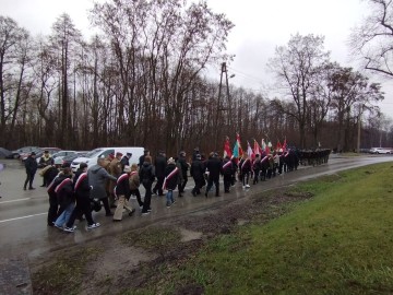 Uroczystości 160 rocznicy powstania styczniowego w Dobrej, 