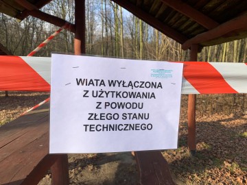 Wiaty turystyczne w Tadzinie wyłączone z użytkowania, 