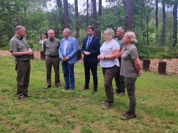 Owoce Pamięci w Nadleśnictwie Złoczew, 