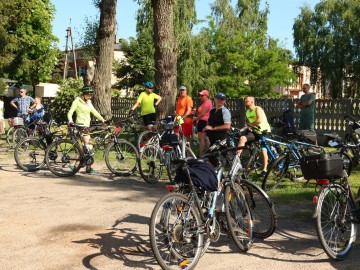 Rajd Rowerem nad Wartą - wiosna 2024, 