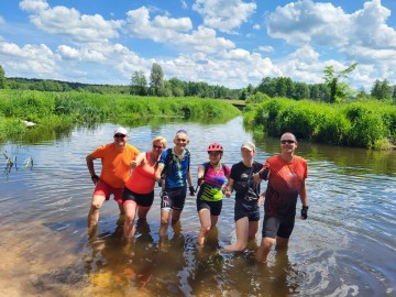 Rajd Rowerem nad Wartą - wiosna 2024, 