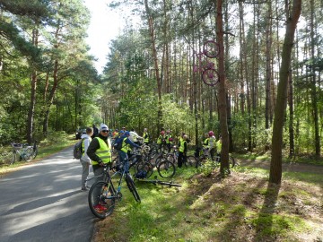 Rajd rowerowy po ZPK z SP w Kraszkowicach, <p>K. Kierniakiewicz</p>