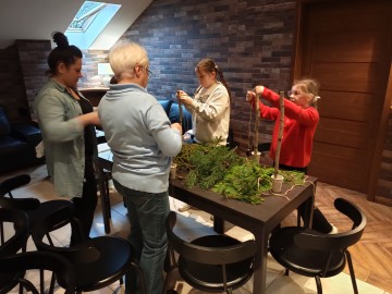 Warsztaty Bożonarodzeniowe w SP Burzenin 2025, 